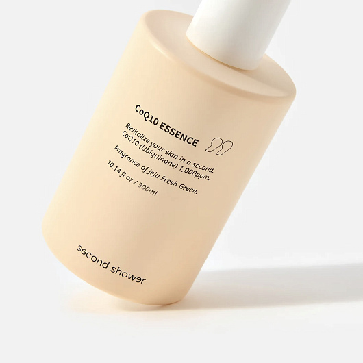 Second Shower CoQ10 Essence Jeju Fresh Green