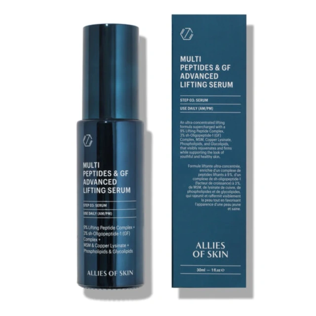 Allies of Skin Multi Peptides & GF Advanced Lifting Serum