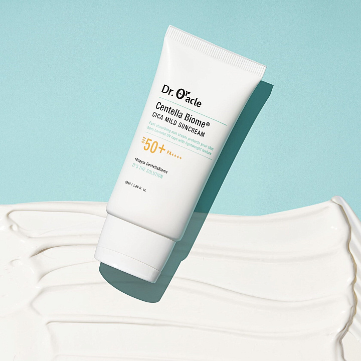 Dr. Oracle Centella Biome Cica Mild Suncream SPF50+ PA++++
