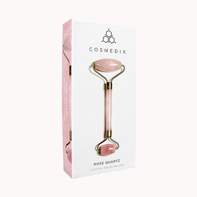 Cosmedix ROSE QUARTZ CRYSTAL FACIAL ROLLER