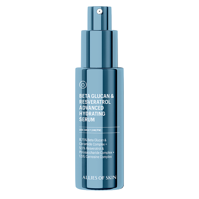 Allies of Skin Beta Glucan & Resveratrol Advanced Hydrating Serum