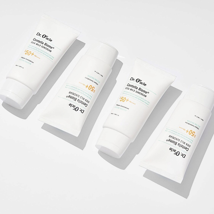Dr. Oracle Centella Biome Cica Mild Suncream SPF50+ PA++++
