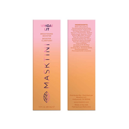 Masktini Whoa! Lit Brightening Booster