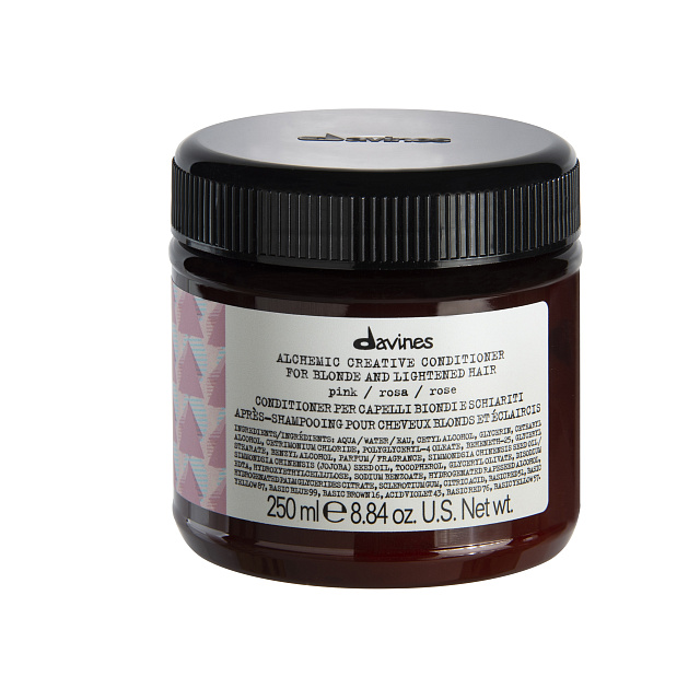Davines Alchemic Creative Conditioner For Blond And Lightened Hair (Pink)