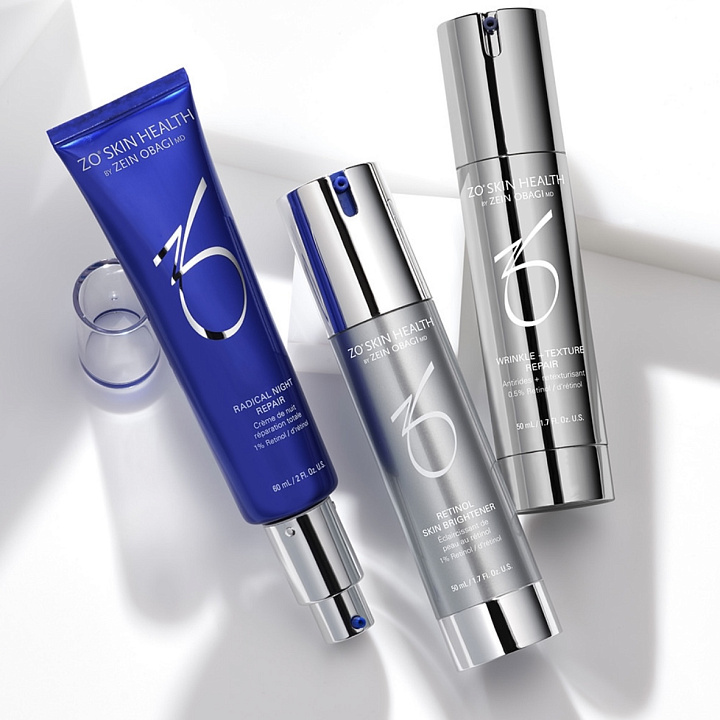 Крем для лица ZO SKIN HEALTH RADICAL NIGHT REPAIR, 1% retinol 60 мл ...