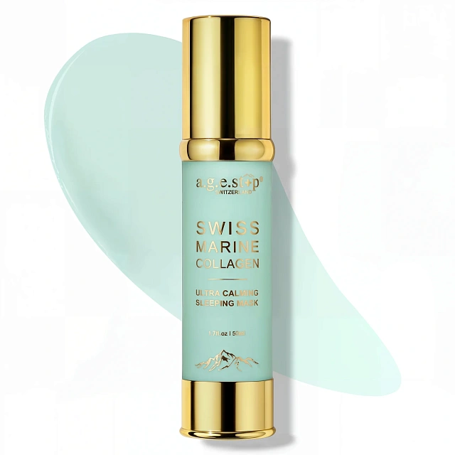 A.G.E.STOP SWITZERLAND MARINE COLLAGEN SLEEPING MASK