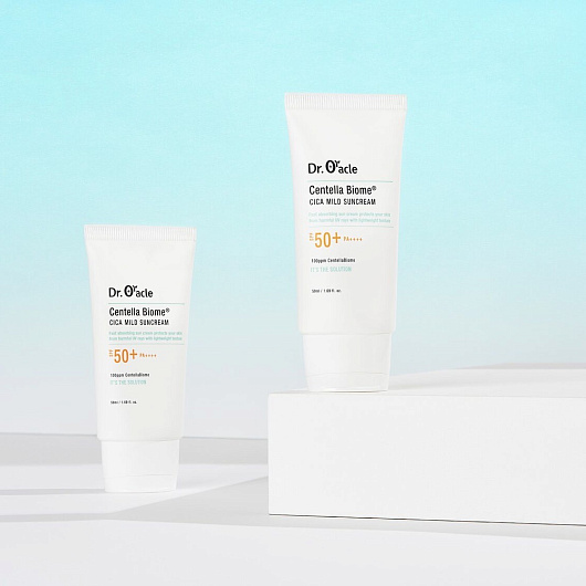 Dr. Oracle Centella Biome Cica Mild Suncream SPF50+ PA++++