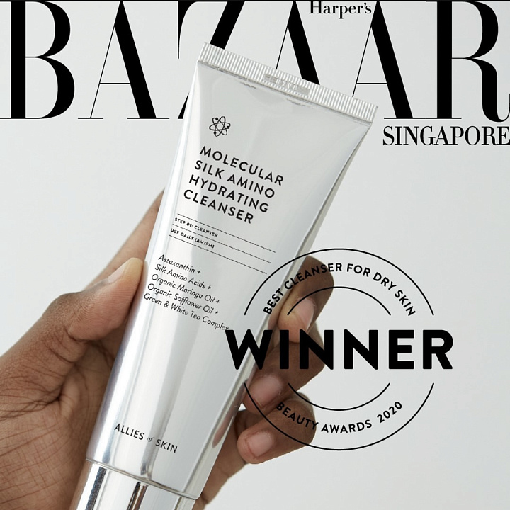 ALLIES OF SKIN Molecular Silk Amino Hydrating Cleanser