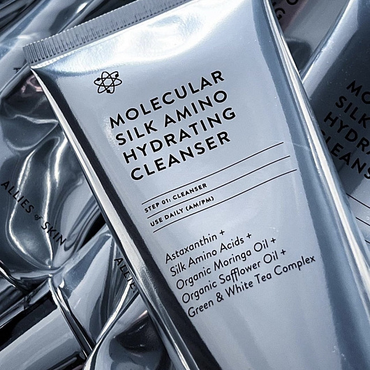 ALLIES OF SKIN Molecular Silk Amino Hydrating Cleanser