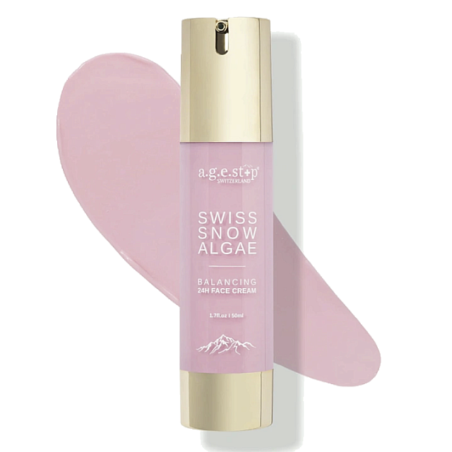  A.G.E.STOP SWITZERLAND SWISS SNOW ALGAE 24H FACE CREAM