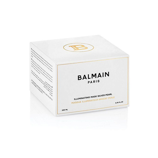 Balmain Hair Couture Illuminating Mask Silver Pearl