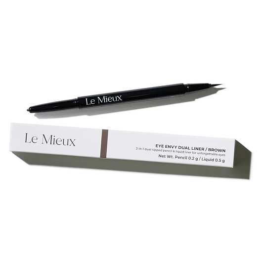 Le Mieux Eye Envy Dual Liner Brown