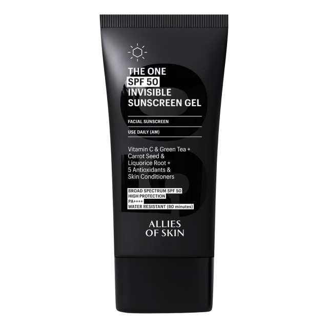 Allies of Skin The One SPF50 Invisible Sunscreen Gel