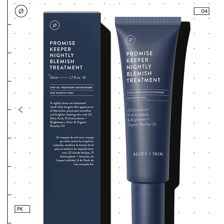 ALLIES OF SKIN Promise Keeper Blemish Sleeping Facial