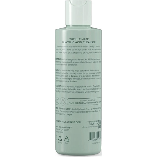 Marini SkinSolutions Bioglycolic Face Cleanser