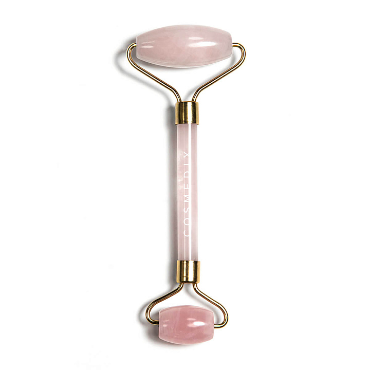 Cosmedix ROSE QUARTZ CRYSTAL FACIAL ROLLER