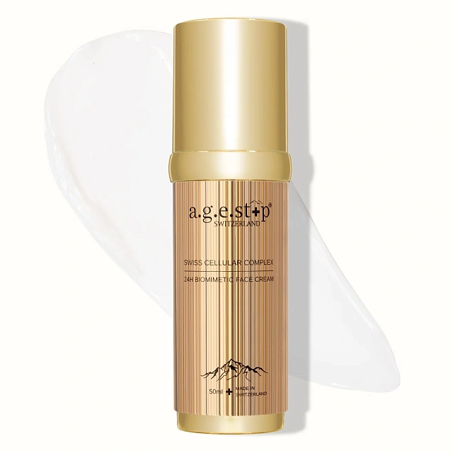 A.G.E.STOP SWITZERLAND SWISS CELLUAR COMPLEX 24H BIOMIMETIC FACE CREAM