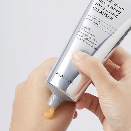ALLIES OF SKIN Molecular Silk Amino Hydrating Cleanser