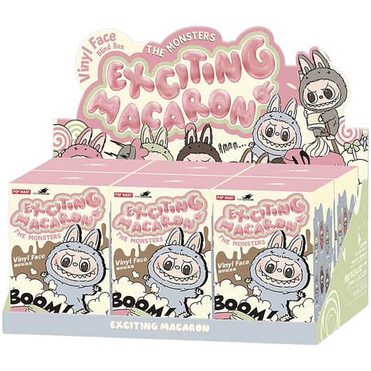 Pop Mart LABUBU THE MONSTERS EXCITING MACARON