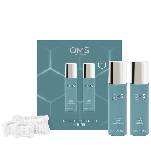 QMS GENTLED DOUBLE CLEANSING SET