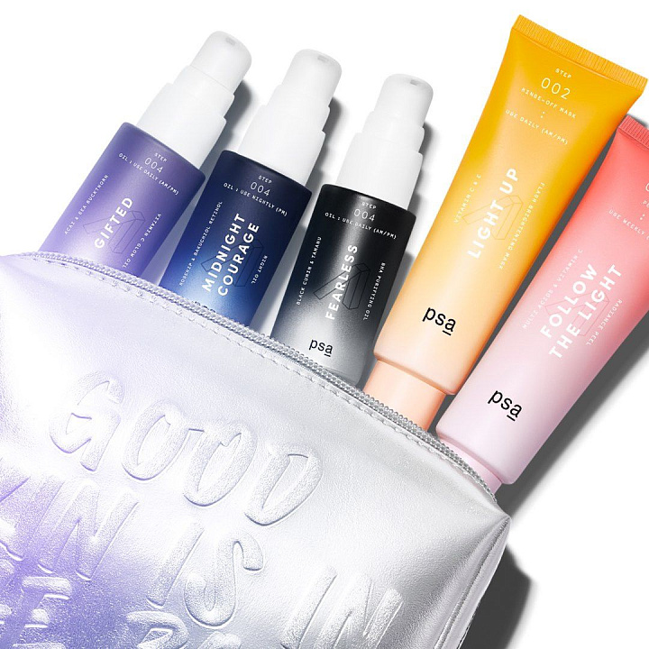 PSA LIGHT UP Vitamin C & E Flash Brightening Mask