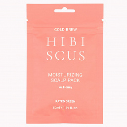 RATED GREEN Cold Brew Hibiscus Moisturizing Scalp Pack HONEY