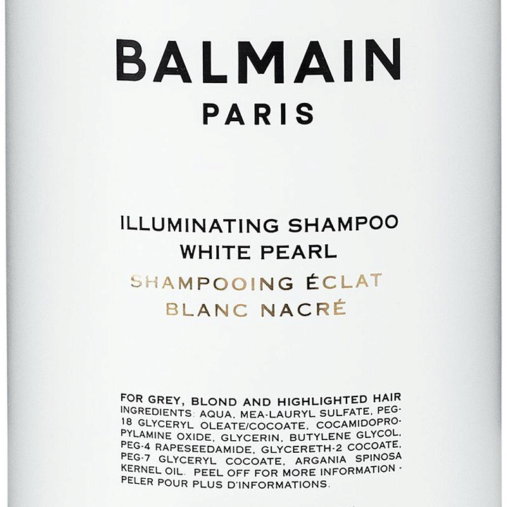 Balmain Hair Couture Illuminating Shampoo White Pearl