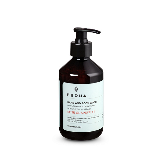 Fedua Hand and Body Wash Rose Grapefruit