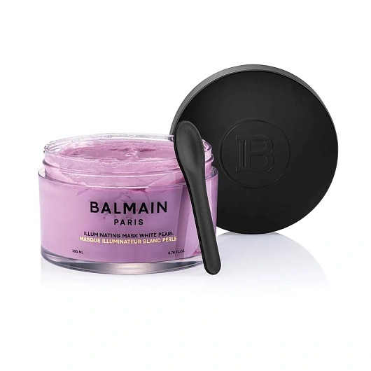 Balmain Hair Couture Illuminating Mask White Pearl
