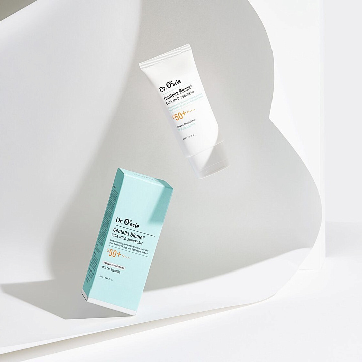 Dr. Oracle Centella Biome Cica Mild Suncream SPF50+ PA++++