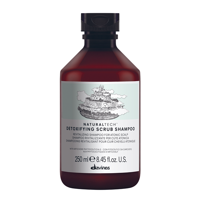 Davines Natural Tech Detoxifying Scrub Shampoo