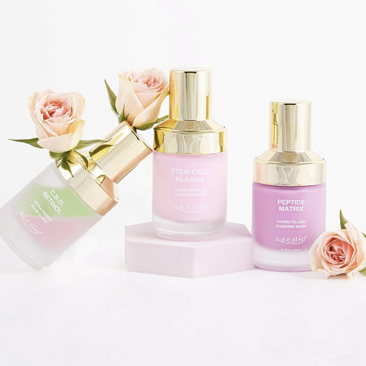 A.G.E.STOP SWITZERLAND C.B.D. RETINOL GLOW ELIXIR