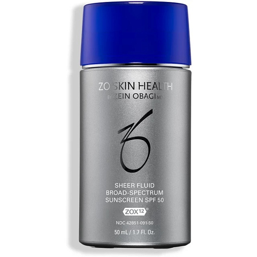 Zo Skin Health Sheer Fluid Broad-Spectrum Sunscreen SPF50