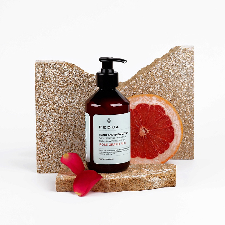 Fedua Hand and Body Lotion Rose Grapefruit