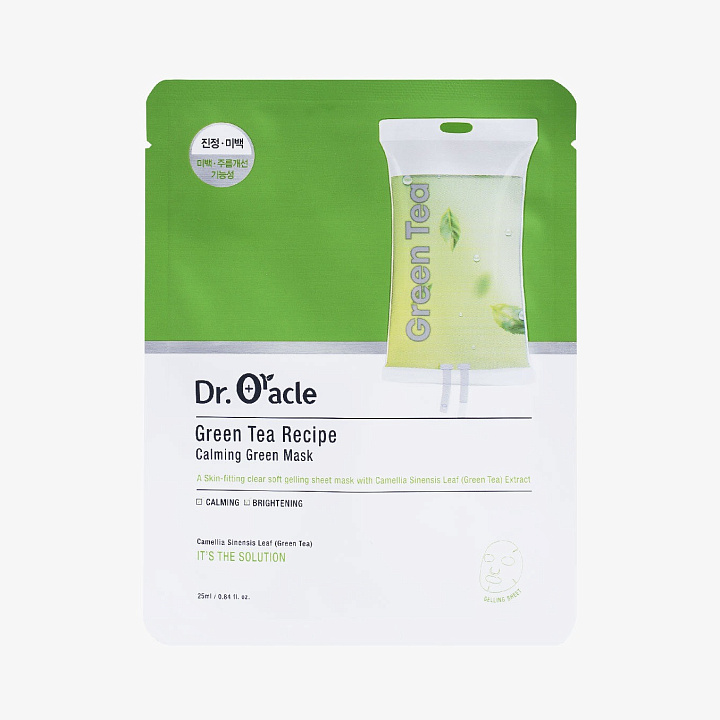 Dr. Oracle Greentea Recipe Calming Green Mask Box