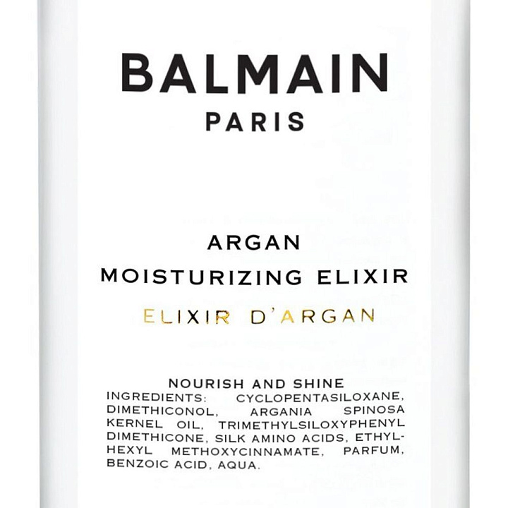 Balmain Hair Couture Argan moisturizing elixir