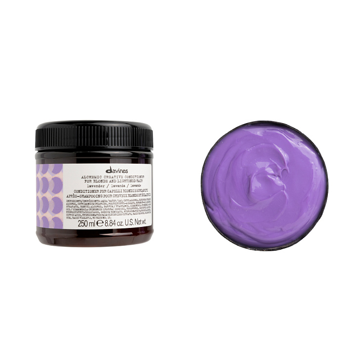 Davines Alchemic Creative Conditioner For Blond And Lightened Hair (Lavender)