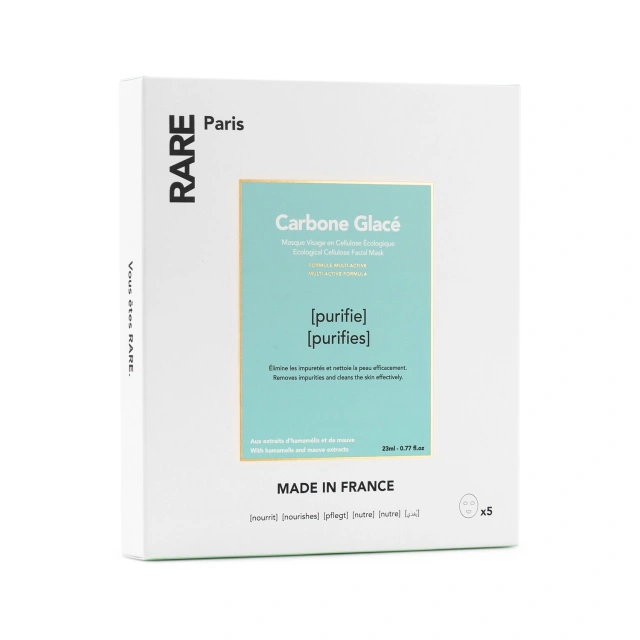 RARE PARIS BOX OF 5 CARBONE GLACE