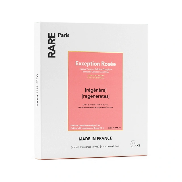 Rare Paris BOX OF 5 EXCEPTION ROSEE