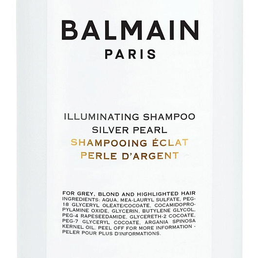 Balmain Hair Couture Illuminating Shampoo Silver Pearl