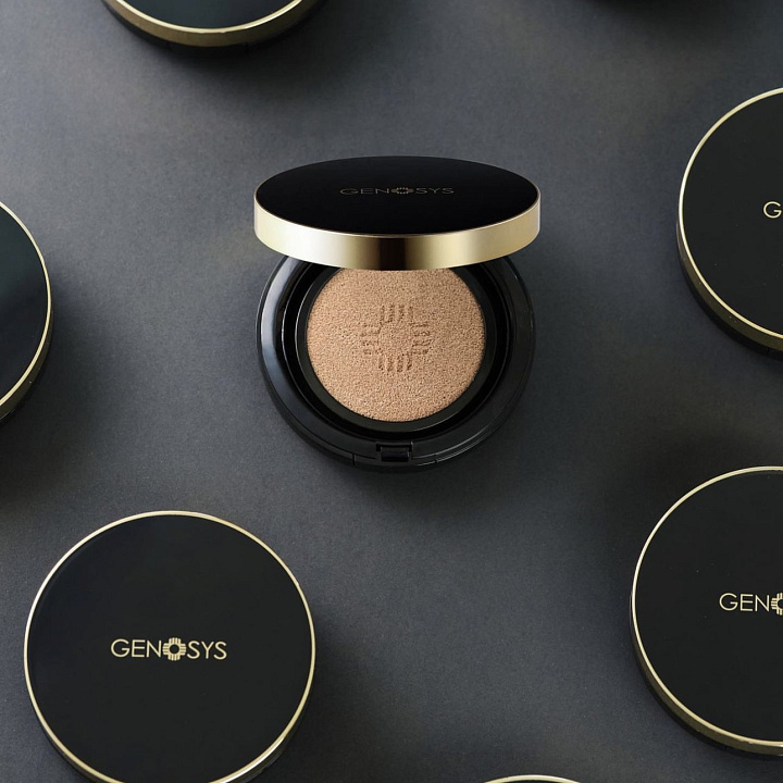 Genosys Skin Caring Blemish Balm Cushion Ivory SPF50