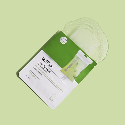 Dr. Oracle Greentea Recipe Calming Green Mask Box