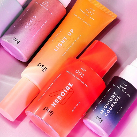 PSA LIGHT UP Vitamin C & E Flash Brightening Mask