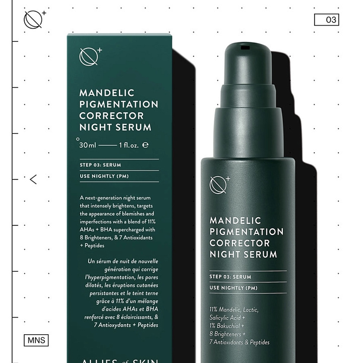 ALLIES OF SKIN Mandelic Pigmentation Corrector Night Serum