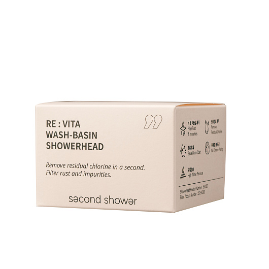 Second Shower Re:Vita Wash-Basin Showerhead