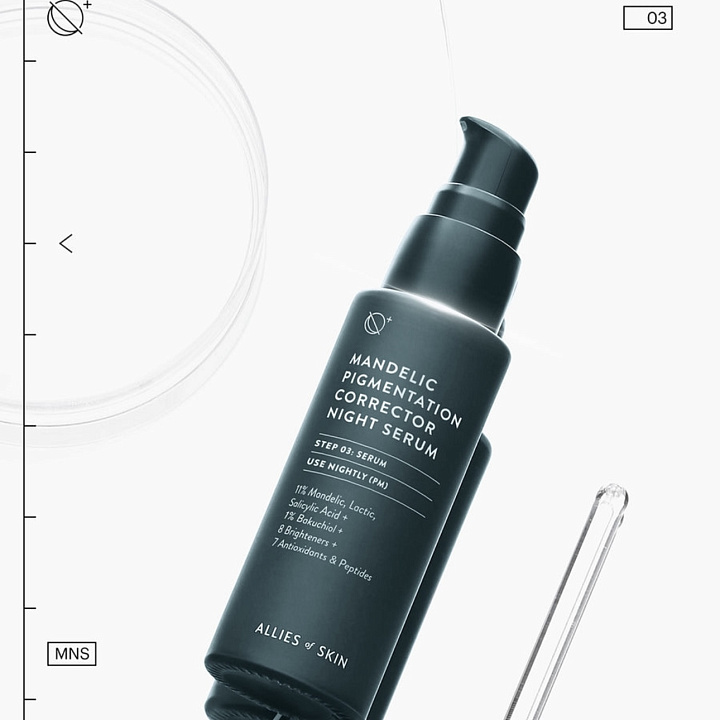 ALLIES OF SKIN Mandelic Pigmentation Corrector Night Serum