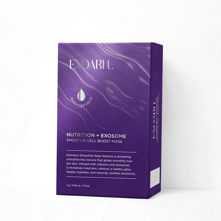 EXOARI L Nutrition + Exosome Smoothie Cell Boost Mask