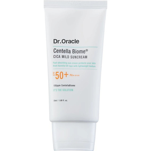 Dr. Oracle Centella Biome Cica Mild Suncream SPF50+ PA++++