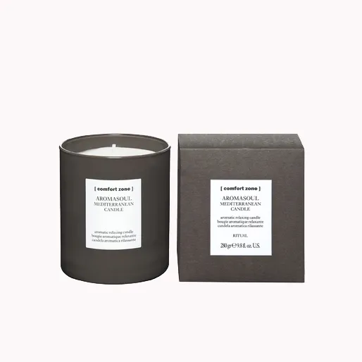 COMFORT ZONE AROMASOUL MEDITERRANEAN CANDLE
