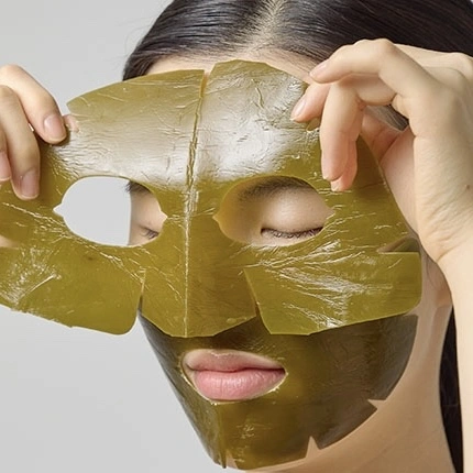 gulkin: Green face mask от Ламинария Шоп поможет стать подружкой Шрека)) и заморозить лицо!!